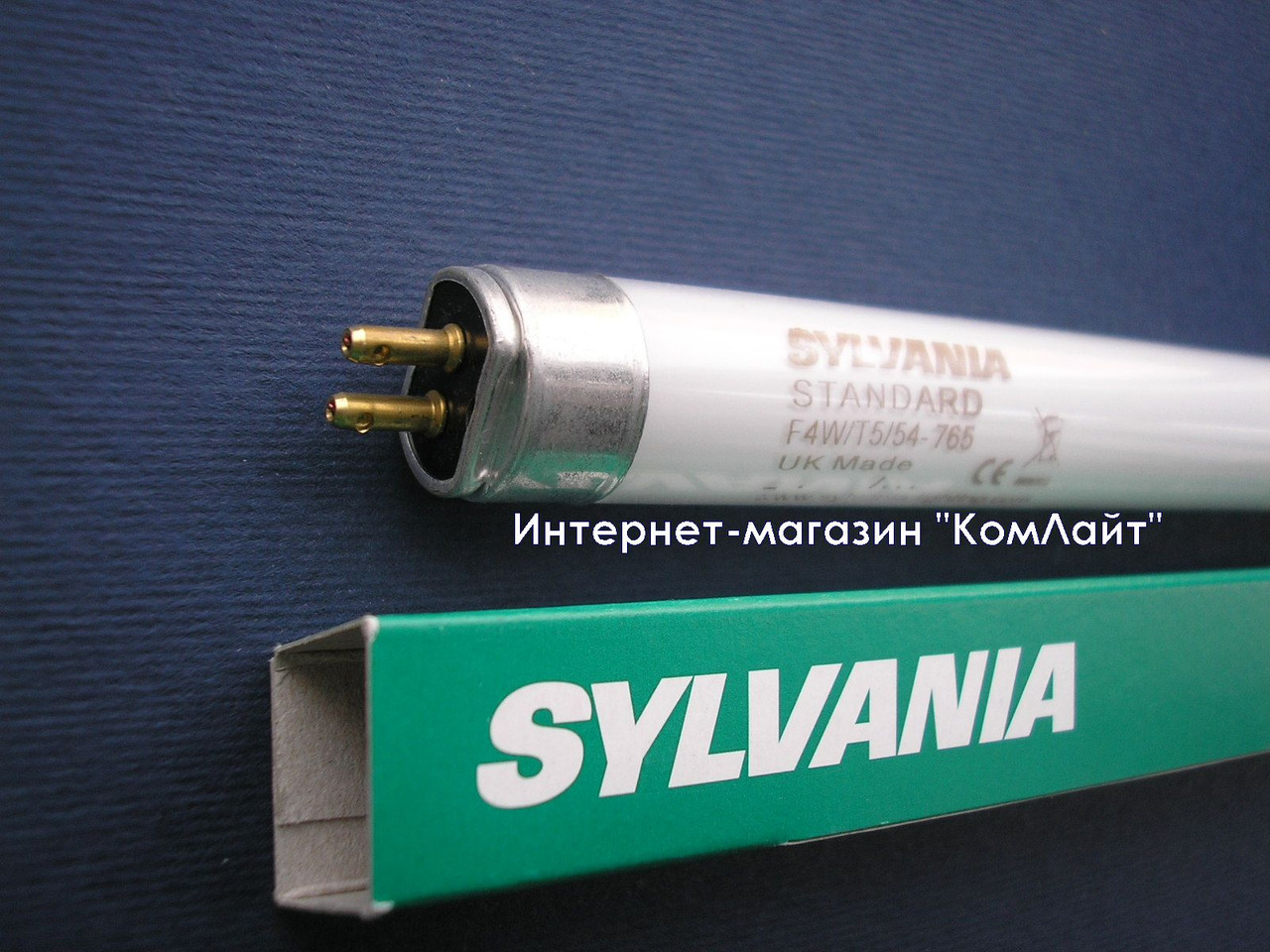 Лампа люминесцентная Sylvania F4W/T5/54-765 G5 150мм (Англия): продажа ...