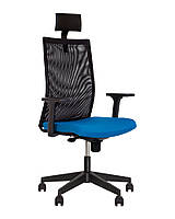 Кресло офисное Air R HR Net black механизм SL крестовина PL70 спинка сетка ОР-24 ткань CSE-15 (Новый Стиль ТМ)