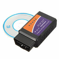 Диагностический OBD2 сканер адаптер ELM327 Wifi v1.5 (поддержка IOS, Android) | автосканер и