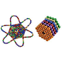 Головоломка Неокуб NeoCube цветной 5мм, конструктор магнитные шарики и