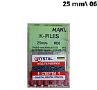 K Files MANI (К файли МАНІ) 25 мм № 06, 6шт\уп. Оригінал, фото 2
