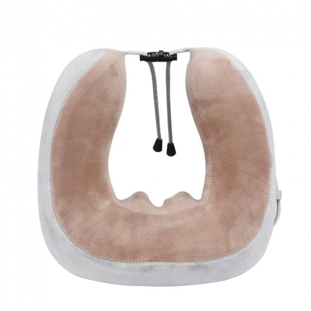 Массажная подушка для шеи с памятью U-Shaped Upgrade Vibration Pillow| Подушка с памятью| Массажер-подушка!! и - фото 1 - id-p1550631814