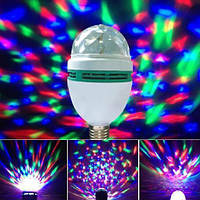 Диско лампа LASER RHD 15 LY 399, Лампа LED Mini Party Light Lamp, Вращающаяся лампочка светодиодная! Лучшая