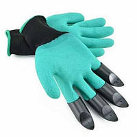 Перчатка с когтями для сада Garden Genie Gloves, Садовая перчатка, Перчатки рабочие с когтями, Перчатки, в