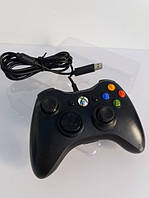 Проводной джойстик геймпад для Xbox 360 Чёрный овый и