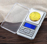 Ювелирные электронные весы книжка Pocket scale MH-200 (от 0,01 до 200 г), высокоточные карманные весы, в