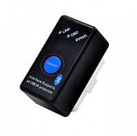 Универсальный сканер адаптер для диагностики авто mini Bluetooth OBD2 ELM327 V1.5/2.1! Лучшая цена