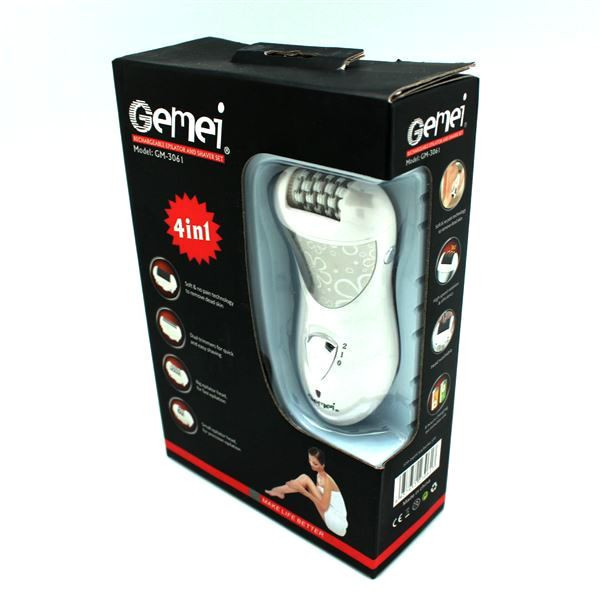 Эпилятор пемза Gemei GM 3061 4в1 и - фото 2 - id-p1550639037