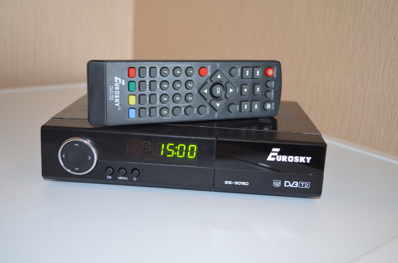  EUROSKY ES-3015D — DVB-T2 Тюнер Т2