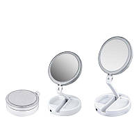 Зеркало с подсветкой для макияжа My Fold Away Mirror white и