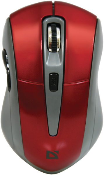 Миша Defender Accura MM-965 Wireless Red (52966)