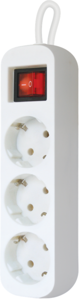 Мережевий фільтр Defender S318 1.8 m 3 роз Switch White UA (992330) (6922306)