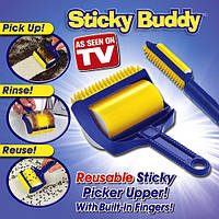 Ролик для удаления пыли и ворса Sticky Buddy! Лучшая цена