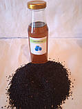 Натуральна олія чорного кмину 200 мл нефільтроване холодного пресування, фото 3