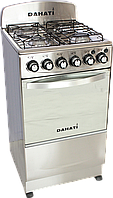 Плита газова DAHATI 2000-08S Нержавійка Гриль