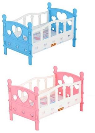 KM62048 Ліжечко для ляльок No2, 5 елементів тм Polesie, фото 1