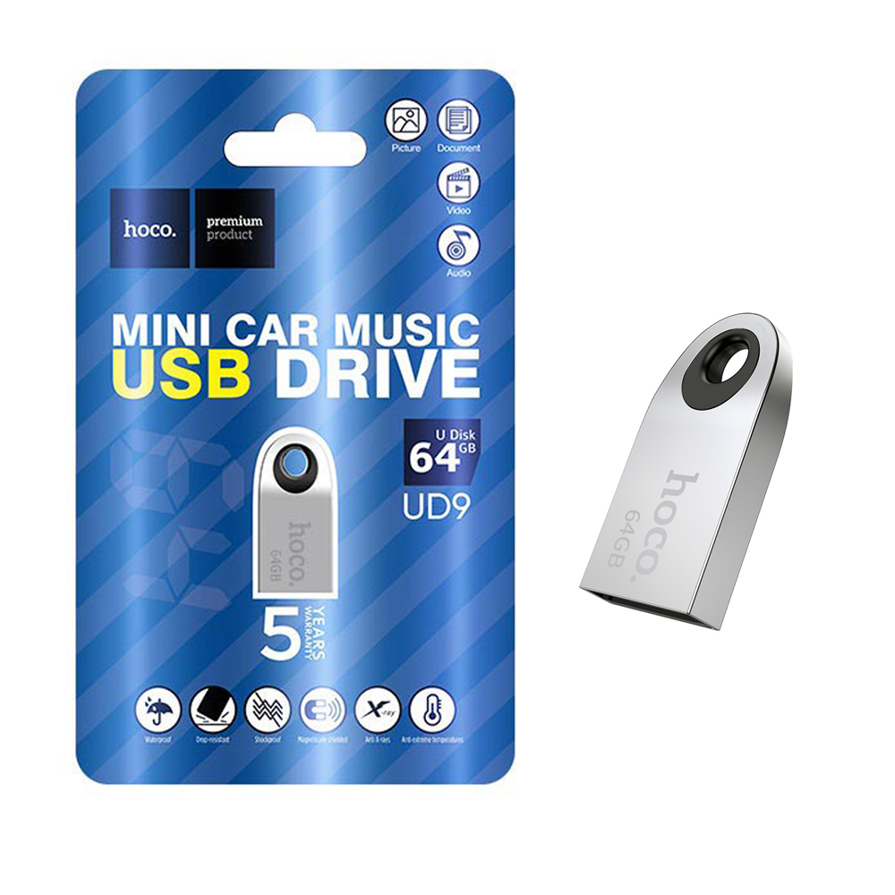 USB 2.0 Флешка 64GB Hoco UD9 Insightful