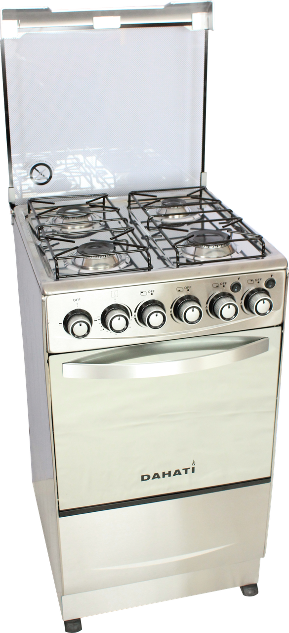 Плита комбінована DAHATI 2000-19GS Нержавійка Гриль - фото 1 - id-p1550692693