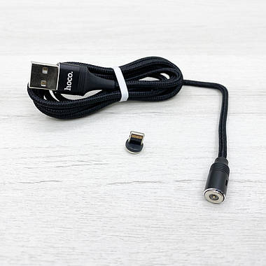 Магнітний USB кабель HOCO U76 Lightning, фото 3
