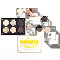 Палетка теней Inglot Wanna Banana 7,8гр 6 оттенков