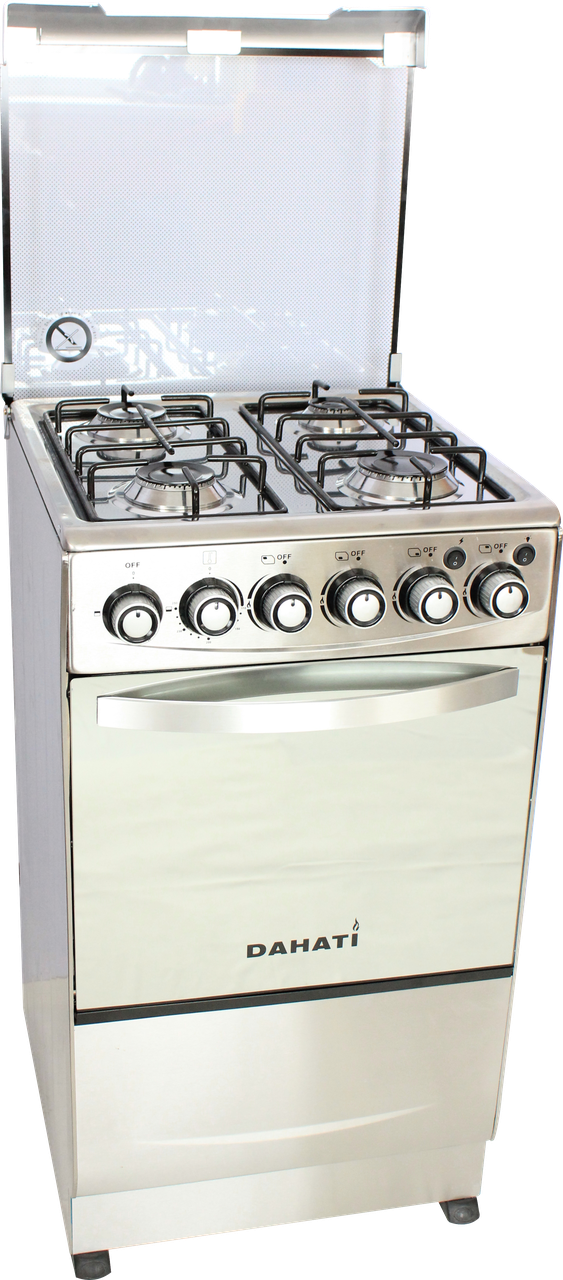 Плита комбінована DAHATI 2000-19G Нержавійка Гриль - фото 1 - id-p1550697195