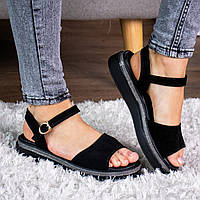 Жіночі сандалії Fashion Werder 3013 37 розмір 23,5 см Чорний