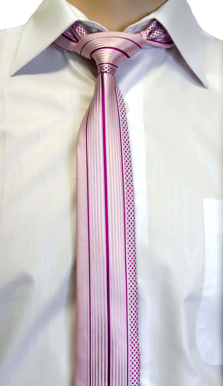 Чоловіча краватка Romario Manzini. Ручна робота. Туреччина. Рожева