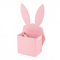 Коробка "Подарок от зайчика", розовая