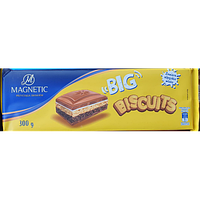 Шоколадка Magnetic Big BISCUITS 300 g. Польша