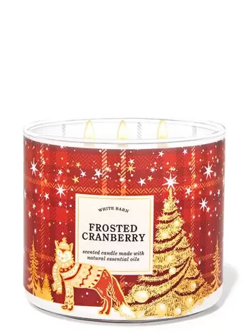 Ароматизована свічка Frosted Cranberry Bath & Body Works