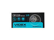 Батарейка Videx литиевая CR1220 (цена за 1бат.)