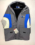 Чоловіча куртка Snow Gear сірий/синій, фото 5