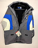 Чоловіча куртка Snow Gear сірий/синій, фото 3