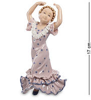 Фигурка керамическая Танцующая девочка Pavone 9,5*10*17 см. 6001358