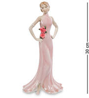Статуэтка керамическая Женщина в вечернем платье 13,5*11*30 см. Pavone 6001364