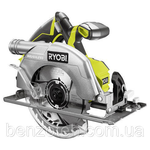 Пила дискова акумуляторна RYOBI R18CS7-0 BL (безщіткова, без АКБ та зарядного пристрою)