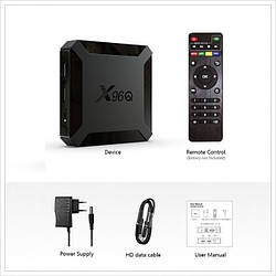 X96Q  2GB/16GB, Android 10.0 H313 Allwinner Smart TV Box Андроїд