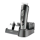 Машинка для стрижки 5 в 1 VGR V-175, чорна, фото 2