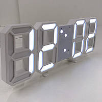 Настольные электронные часы VST-1089/6803 WHITE белые цифры