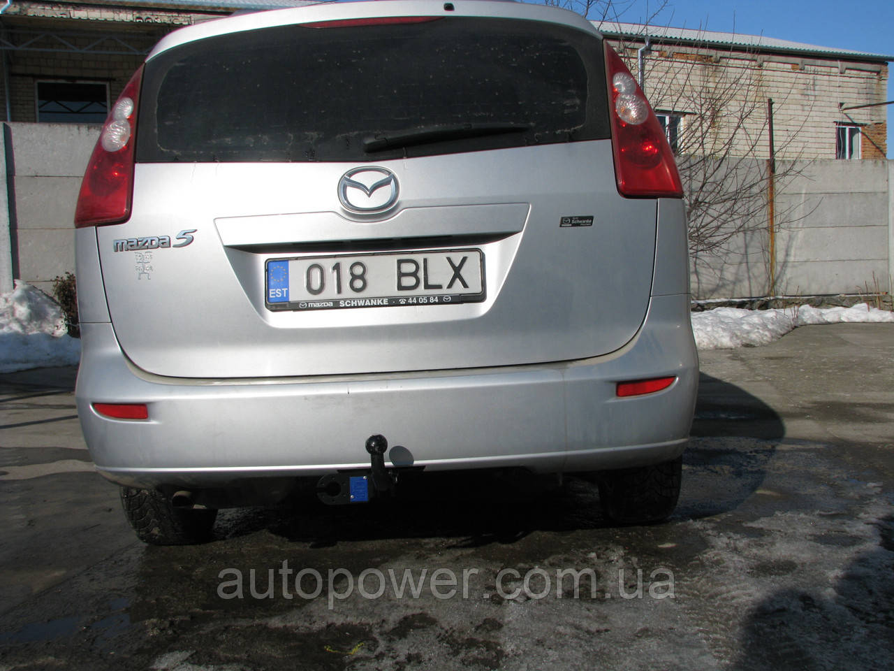 Фаркоп на Mazda 5 (2005-2007) - фото 2 - id-p1547998798