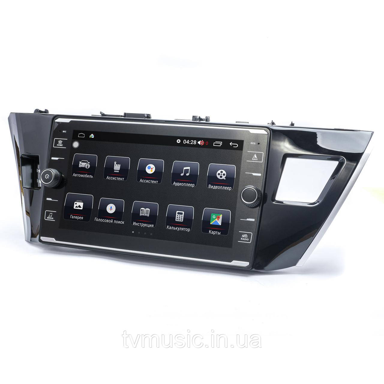 Штатна магнітола PRIME-X 22-461/9K Toyota Corolla 2013-2016