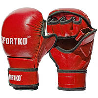 Рукавички Sportko ПК-7 з відкритими пальцями