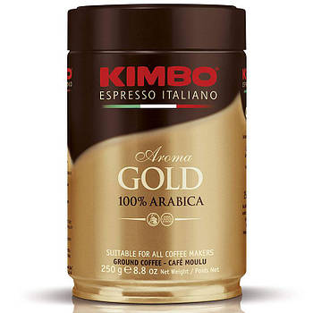 Кава мелена Kimbo Aroma Gold 100% Arabica 250 г