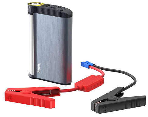 Пусковий зарядний пристрій для авто HOCO DB14 12000mAh 350A, чорне, фото 1