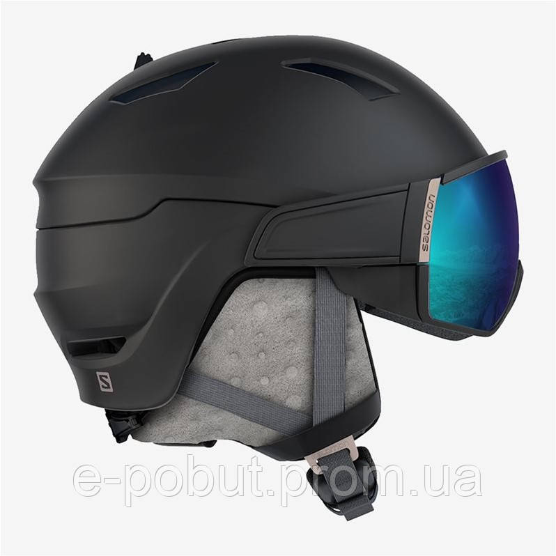 Salomon Mirage Ski Snowboardhelm Black Rose Gold