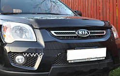 Дефлектор капоту ( мухобійка ) KiA Sportage 20065-2010