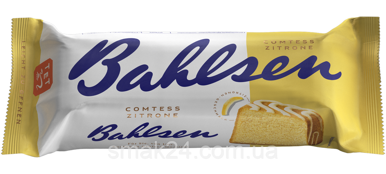 Бисквитный торт "Графиня Лимон" Bahlsen Comtess Zitrone 350г Германия - фото 4 - id-p1550853299