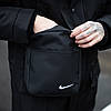 Чоловіча чорна сумка через плече Nike, Найк месенджер, барсетка, фото 9