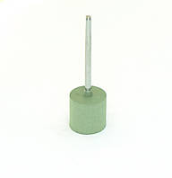 Резинка полировальная силиконовая цилиндр Зеленая