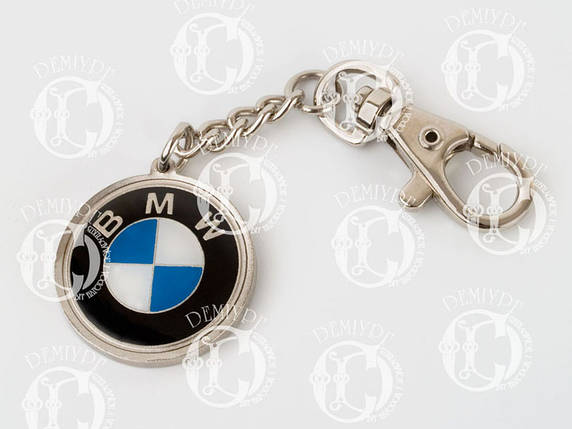 Брелок для ключей BMW из металла с эмалями, фото 2